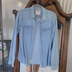 small to medium size shirts and sweater (3 items)